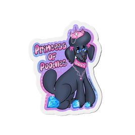 Princess of Poodles magnet