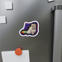 Peace Love Cats Magnet