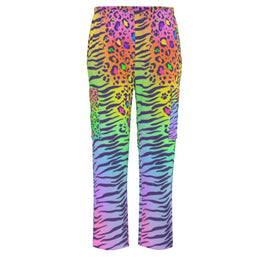 Rainbow Santiago Flowy Scrub Pants