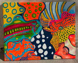 ‘Not Fishes’ Original Acrylic on Canvas