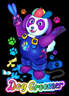 Dog Panda Groomer Tee