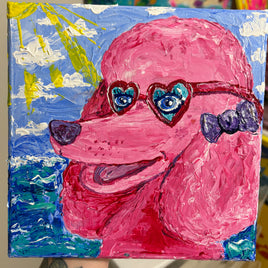 Afternoon in Miami Painting