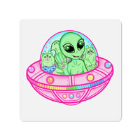 Alien and Cats Magnet