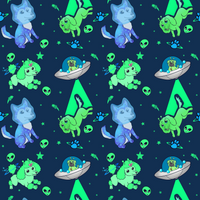 Alien Dog Scrub + FREE PANT