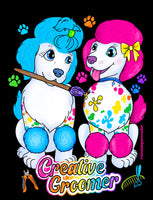 Creative Groomer Poodles Tee