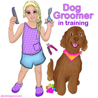 Dog Groomer in Training Tee