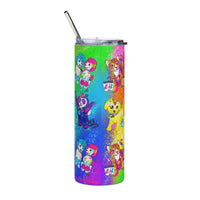 Rainbow Dog Groomer tumbler