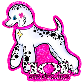 Poodle 101 Standards Sticker