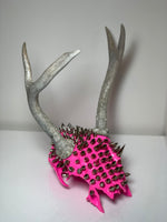 Pink Embellished Deer Skull