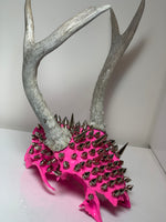 Pink Embellished Deer Skull