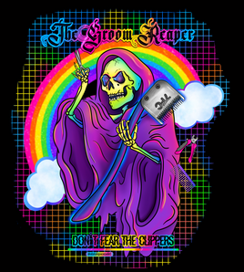 Groom Reaper Holographic Sticker